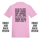 I'M NOT OKAY D&D FRONT AND BACK T-SHIRT