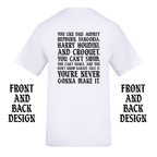 I'M NOT OKAY D&D FRONT AND BACK T-SHIRT
