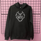 CUSTOM FLAME HEART HOODIE