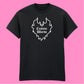 CUSTOM FLAME HEART T-SHIRT