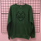 CUSTOM FLAME HEART SWEATSHIRT