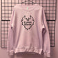 CUSTOM FLAME HEART SWEATSHIRT
