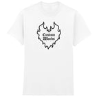 CUSTOM FLAME HEART T-SHIRT