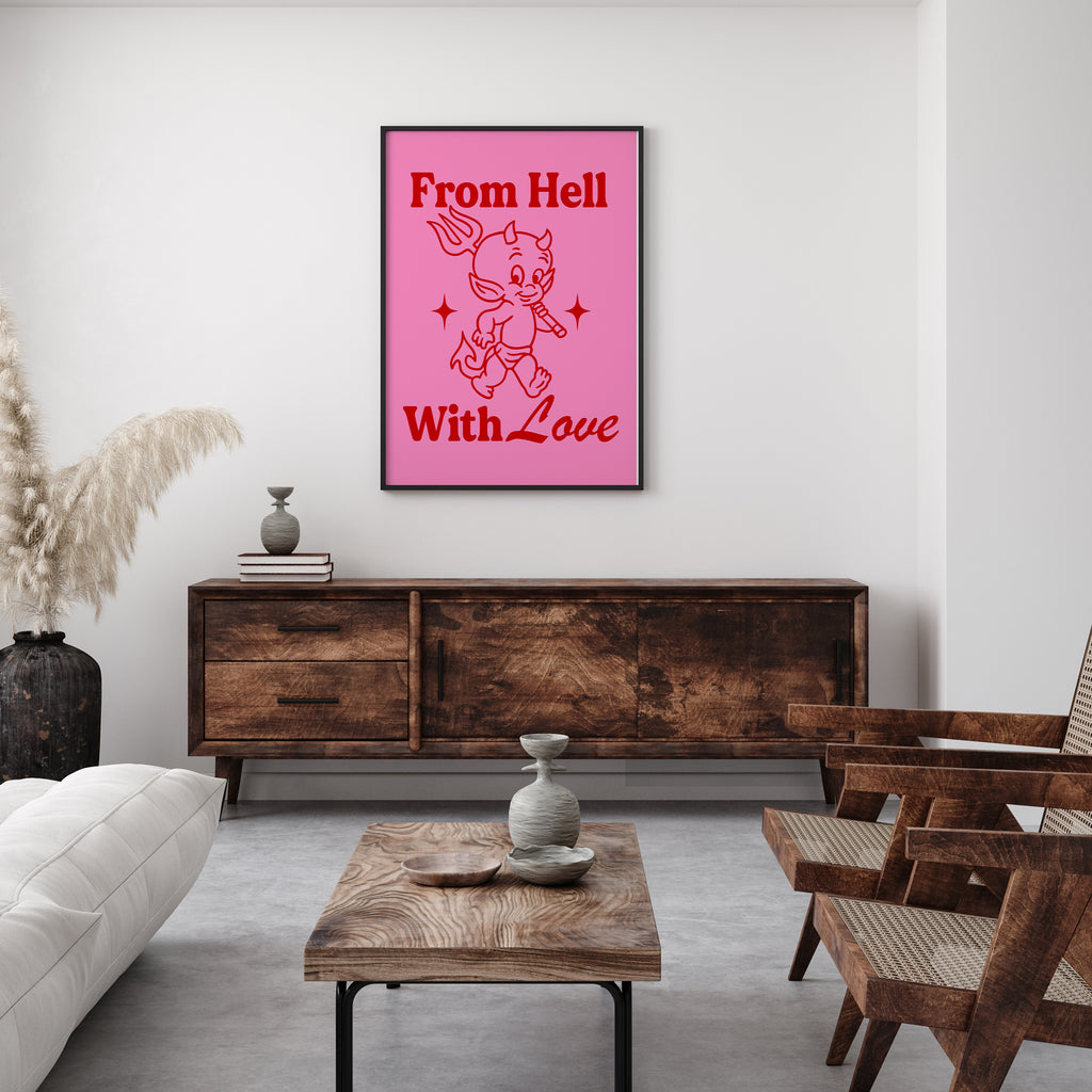 FROM HELL WITH LOVE PRINT