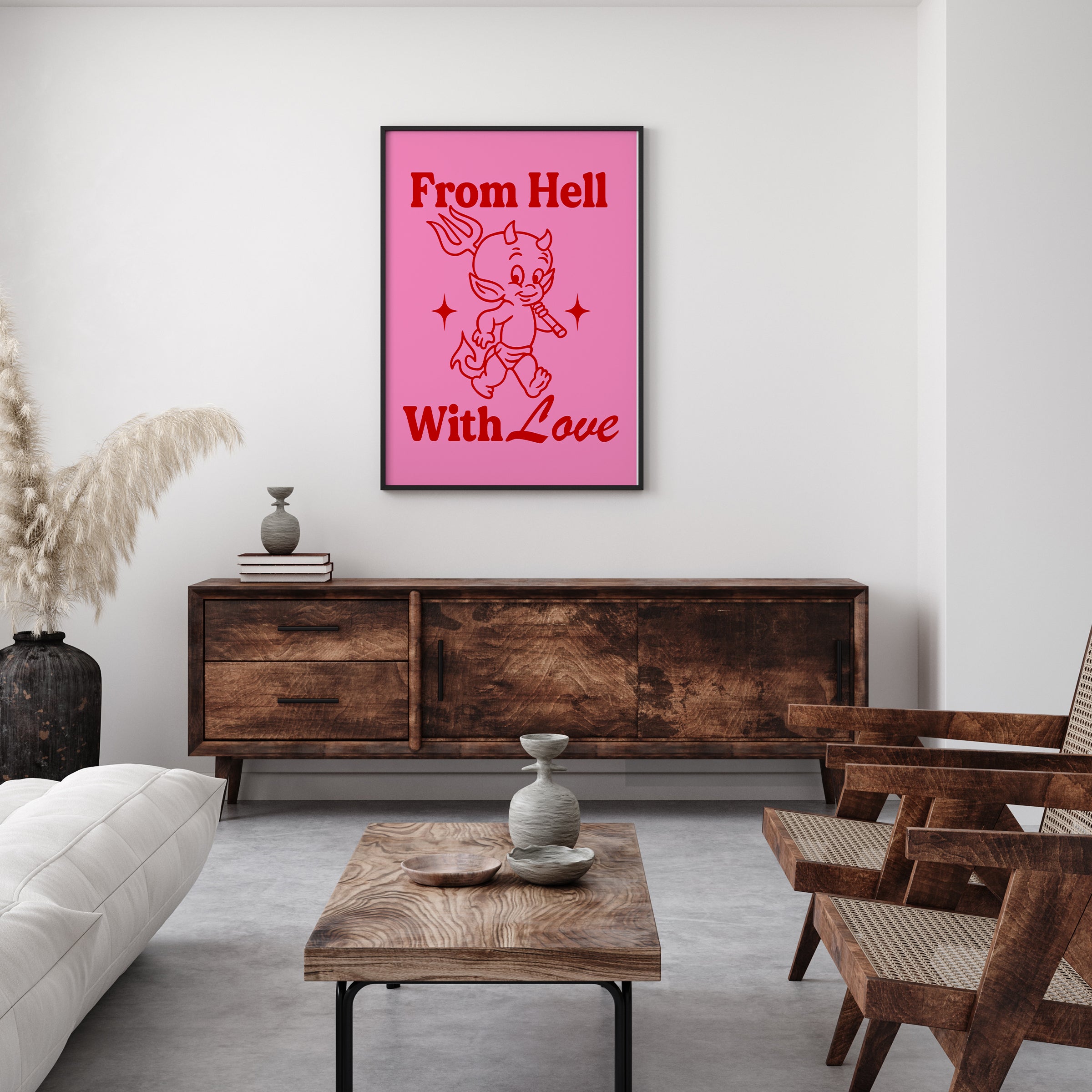 FROM HELL WITH LOVE PRINT