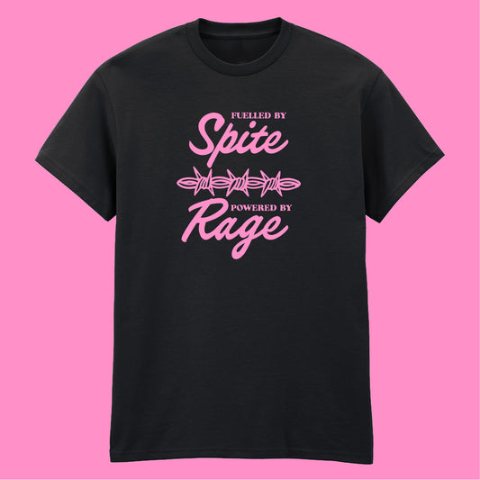 FUELLED BY SPITE T-SHIRT