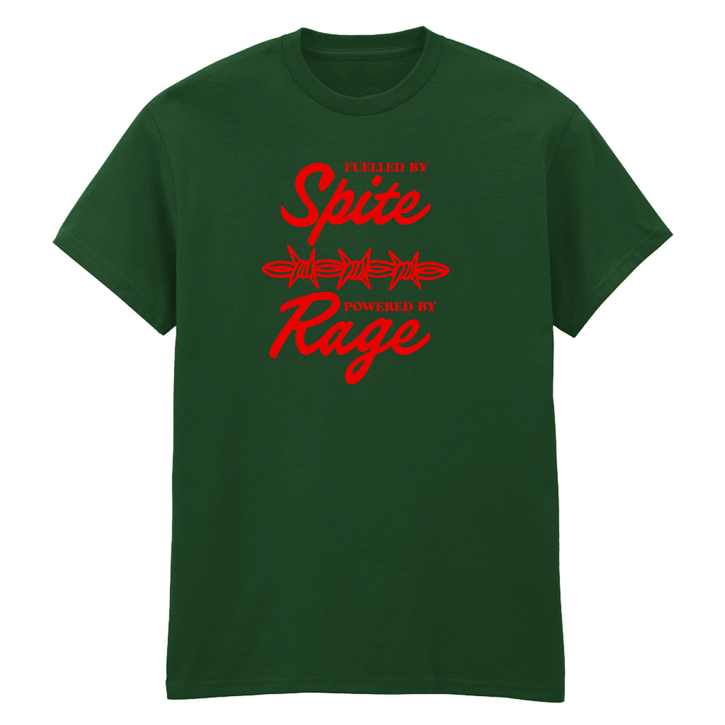 FUELLED BY SPITE T-SHIRT