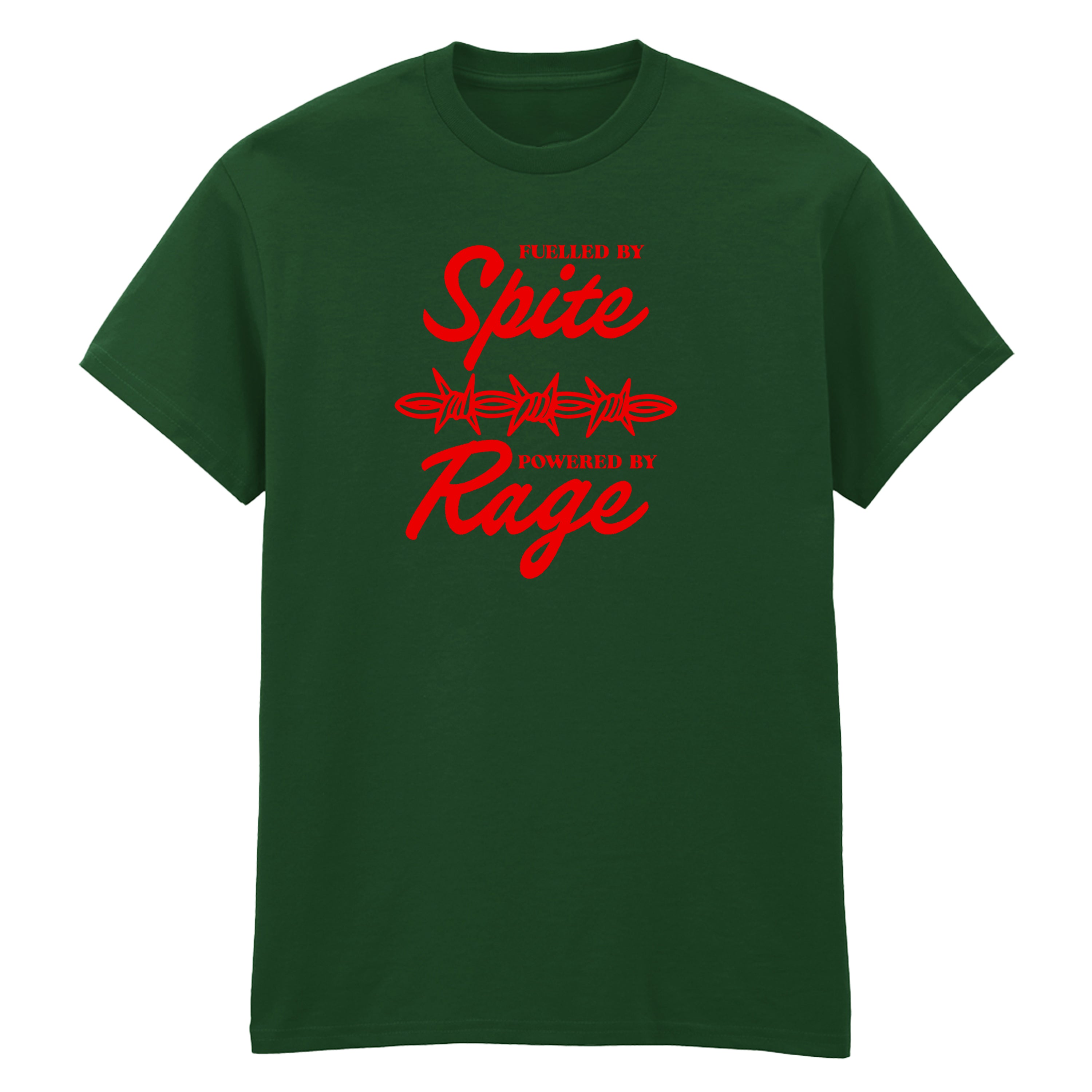 FUELLED BY SPITE T-SHIRT