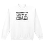 FUELLED BY POP PUNK AND EMO SWEATSHIRT