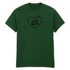 GARLIC BREAD BARBED HEART T-SHIRT