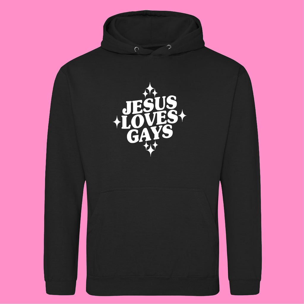 JESUS LOVES GAYS HOODIE