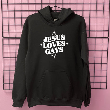 JESUS LOVES GAYS HOODIE