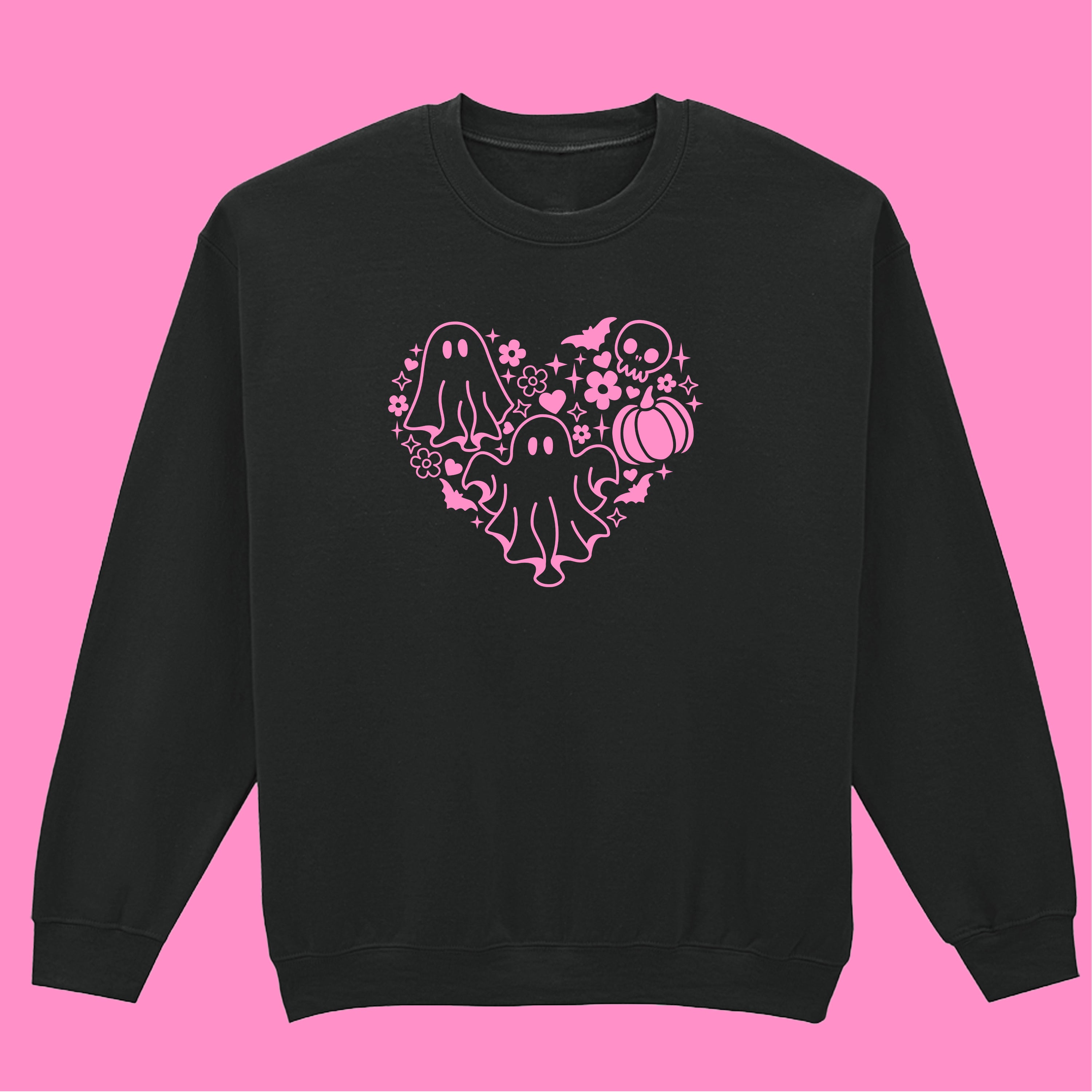 GHOST HEART SWEATSHIRT