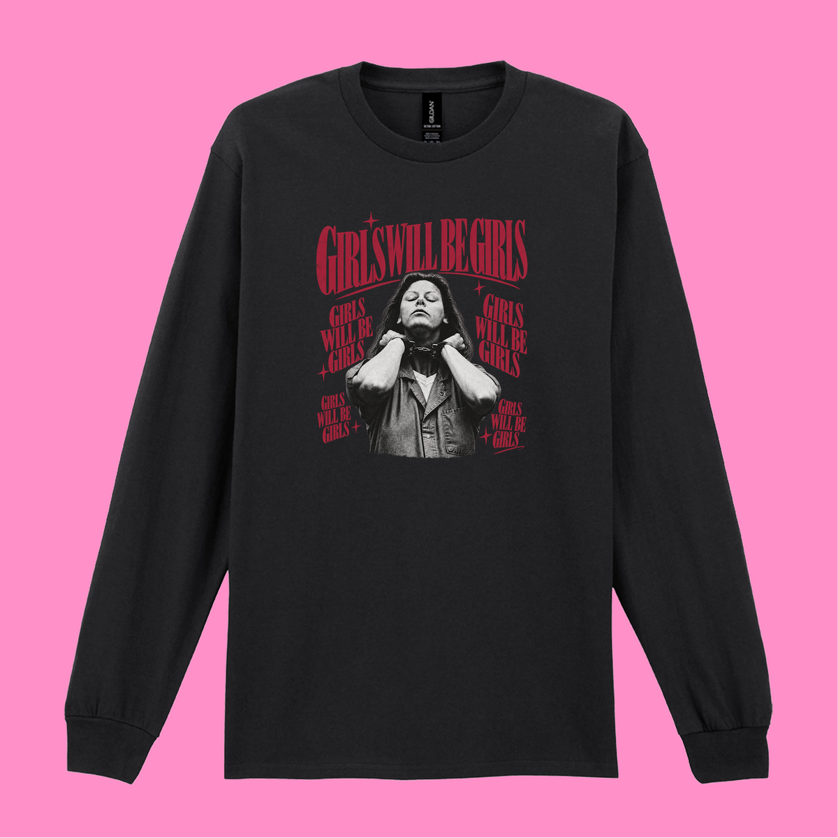 GIRLS WILL BE GIRLS AILEEN LONG SLEEVED T-SHIRT