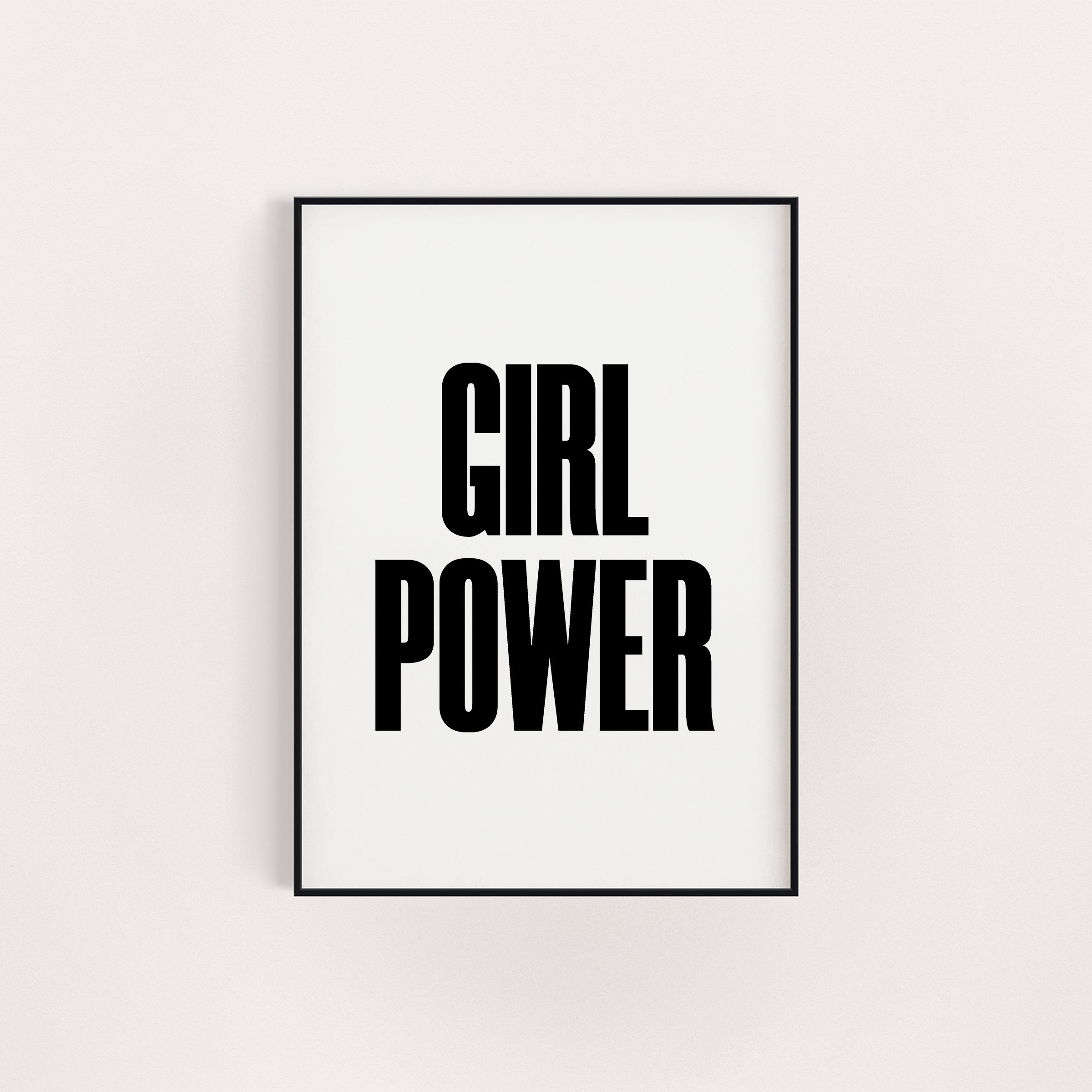 GIRL POWER PRINT