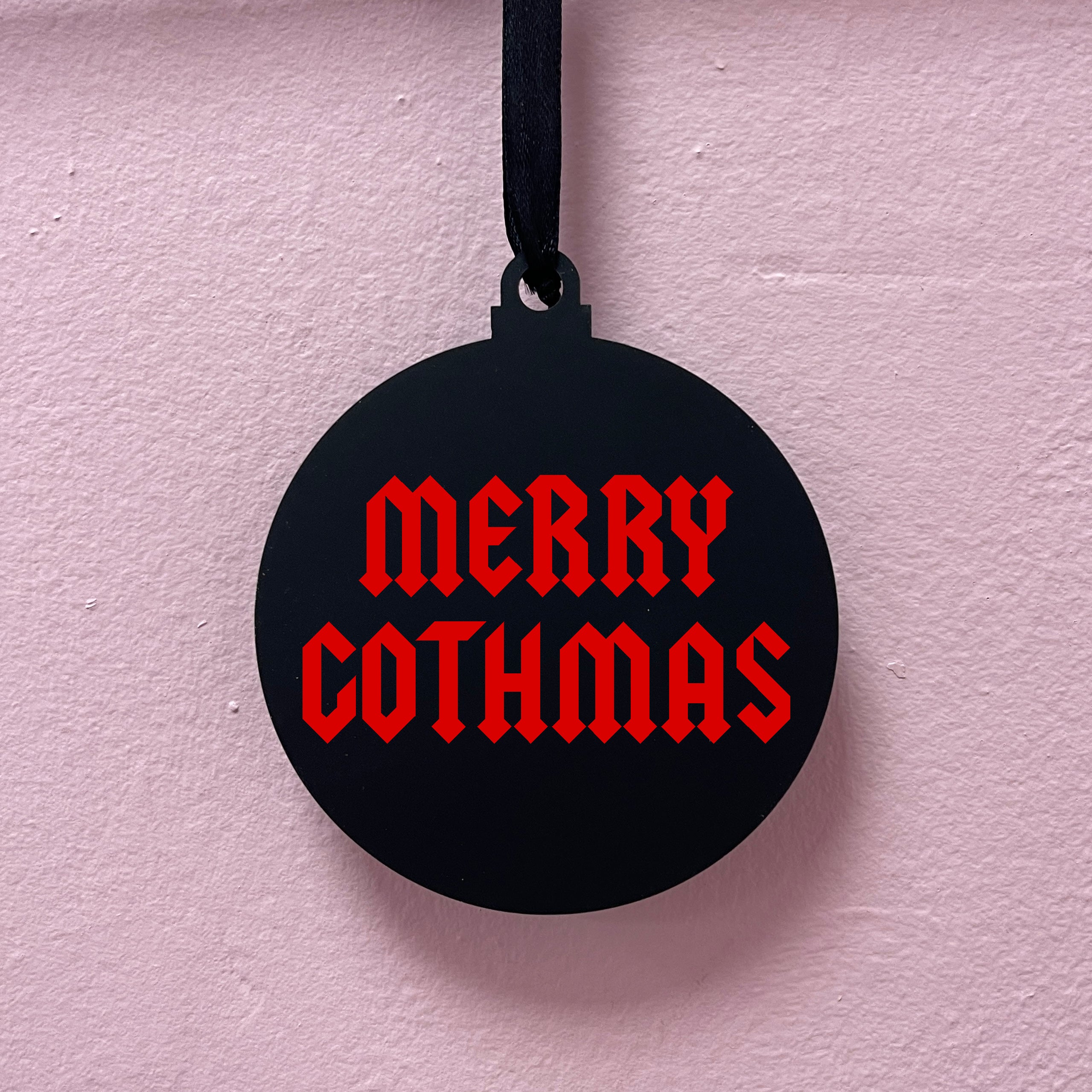 MERRY GOTHMAS BAUBLE