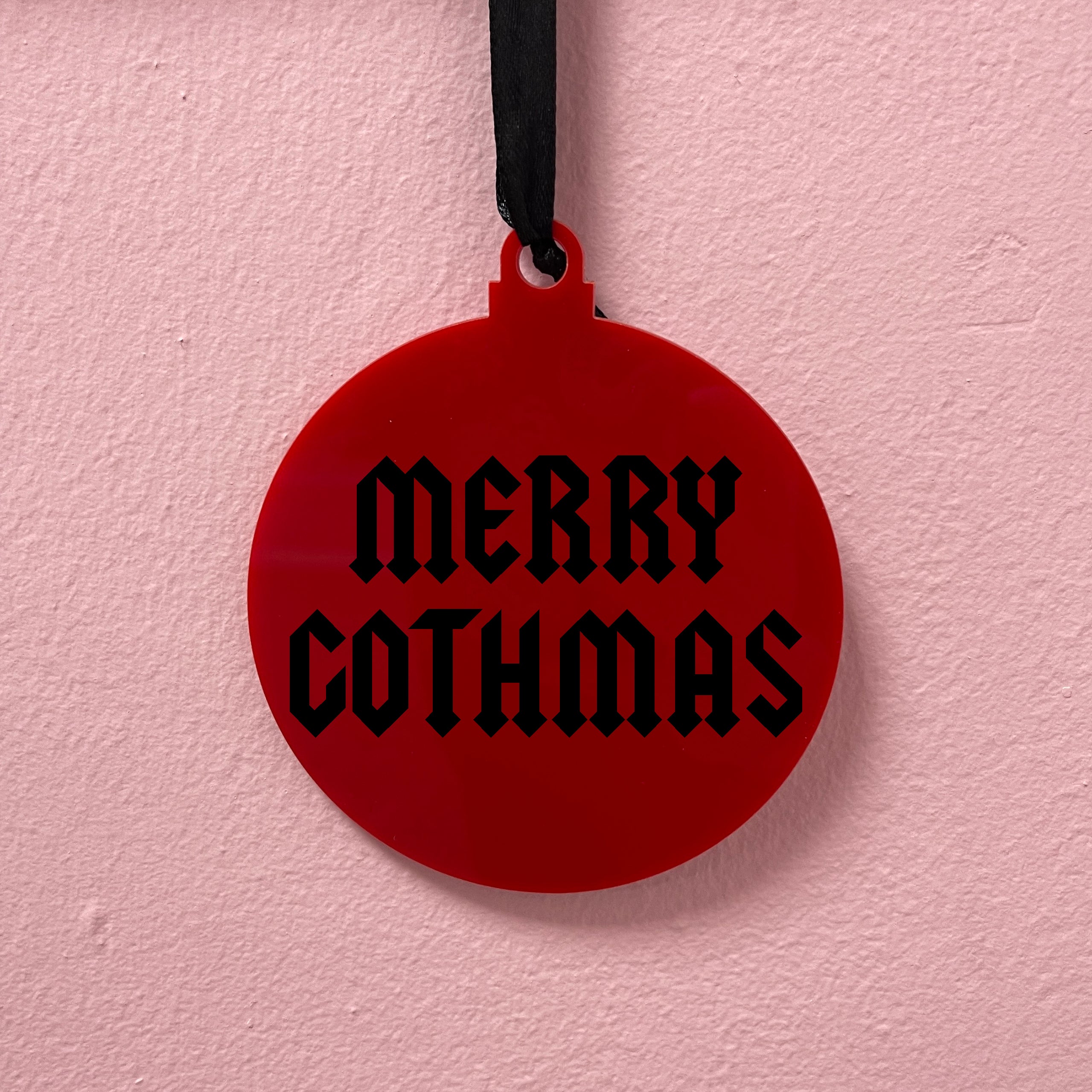 MERRY GOTHMAS BAUBLE