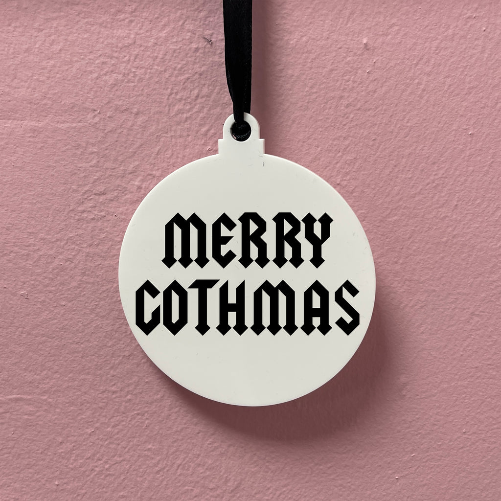 MERRY GOTHMAS BAUBLE