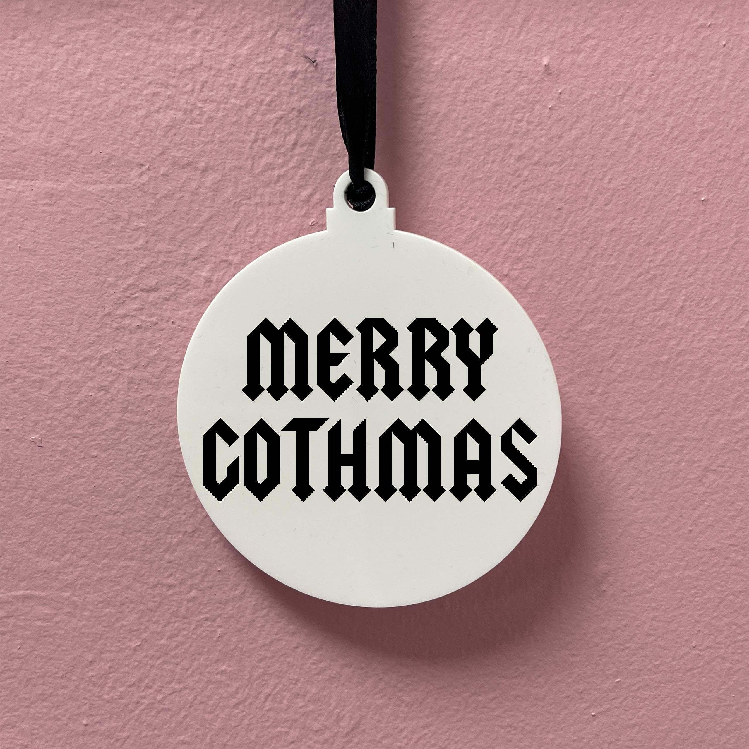 MERRY GOTHMAS BAUBLE