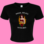 MAMA, WE ALL GO TO HELL MY CHEMICAL ROMANCE BABY T-SHIRT