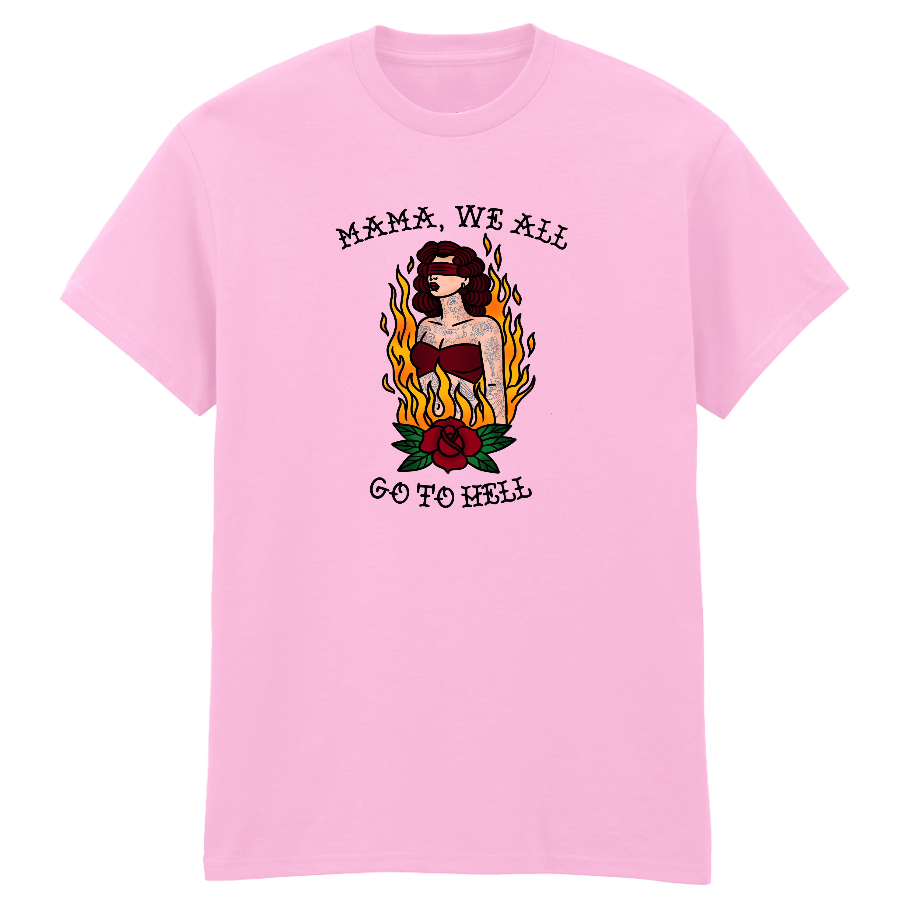 MAMA WE ALL GO TO HELL MY CHEMICAL ROMANCE T-SHIRT