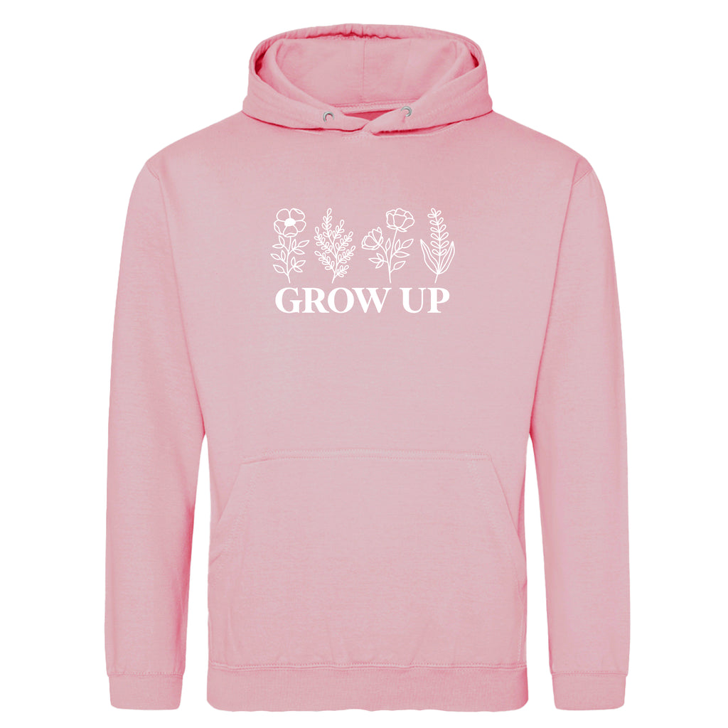 GROW UP FLOWERS HOODIE