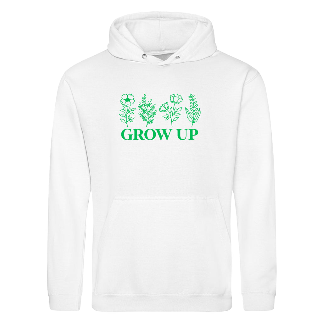 GROW UP FLOWERS HOODIE