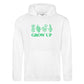 GROW UP FLOWERS HOODIE