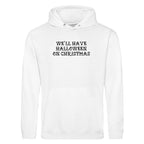 WE'LL HAVE HALLOWEEN ON CHRISTMAS BLINK 182 HOODIE