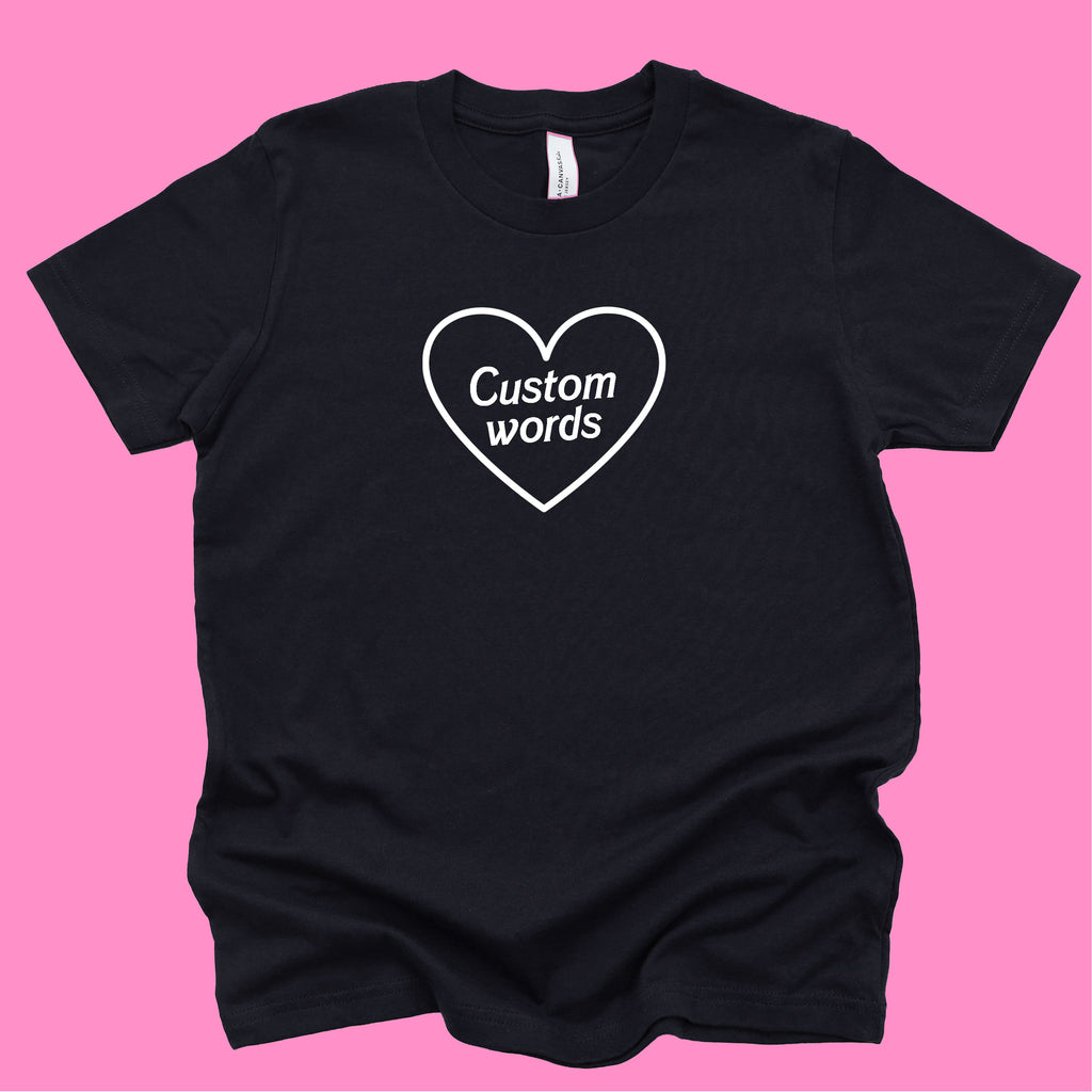 CUSTOM HEART KIDS T-SHIRT