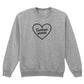 CUSTOM HEART SWEATSHIRT