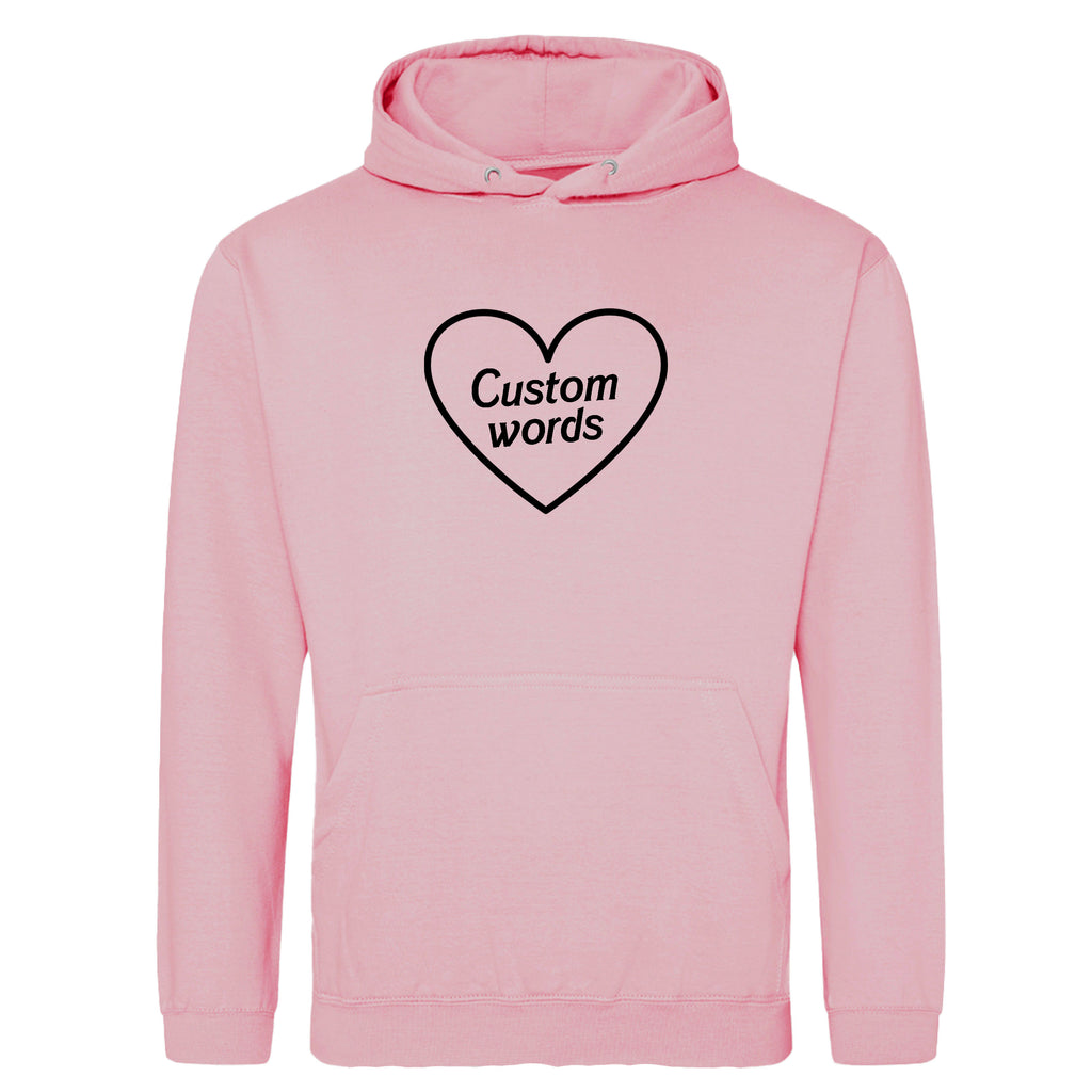 CUSTOM HEART HOODIE