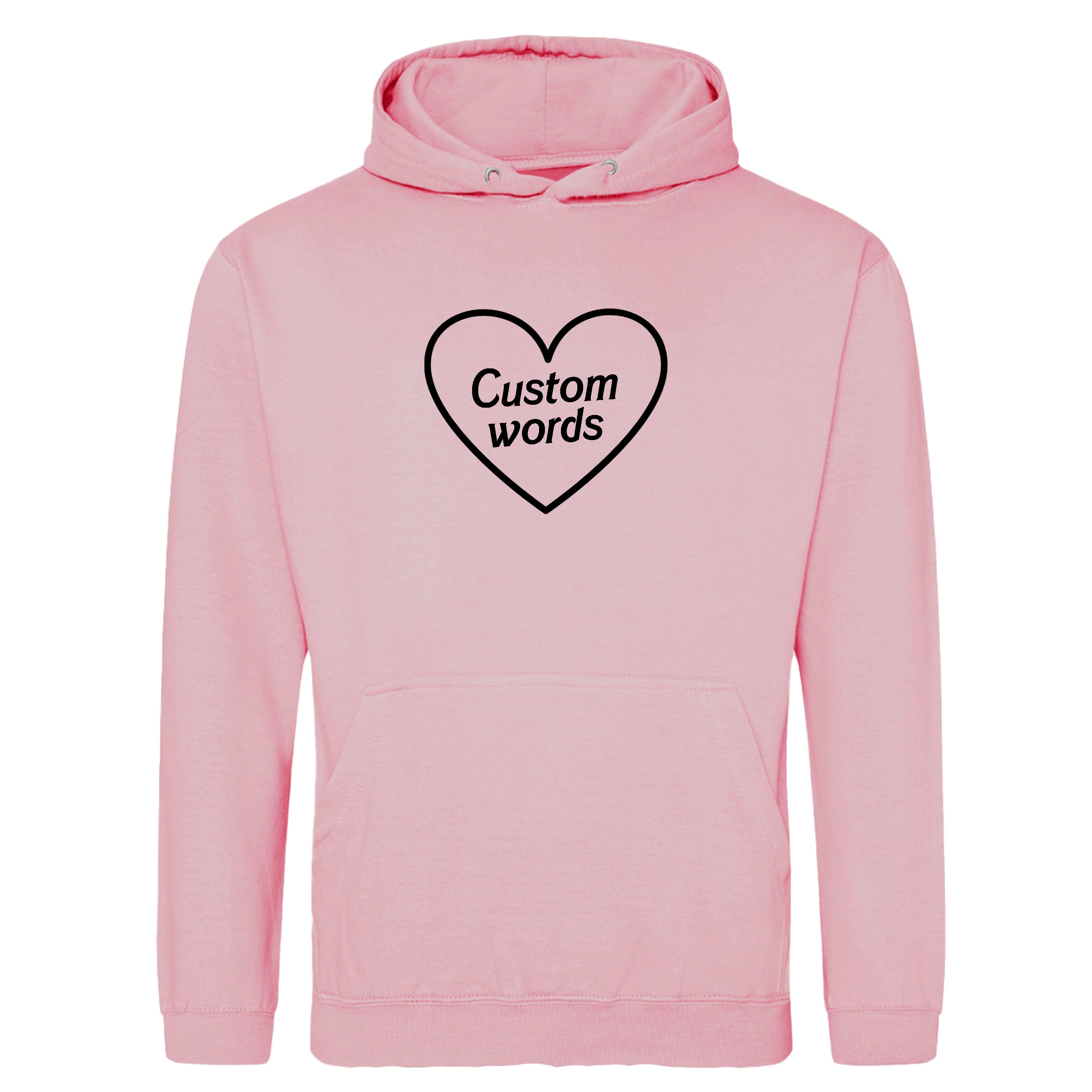 CUSTOM HEART HOODIE