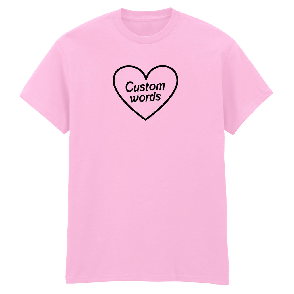 CUSTOM HEART T-SHIRT