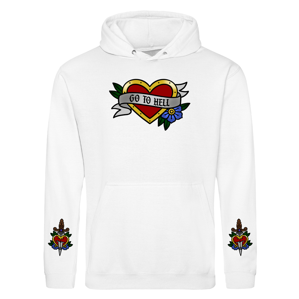 GO TO HELL SLEEVE HOODIE