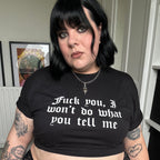 FUCK YOU RAGE AGAINST THE MACHINE T-SHIRT