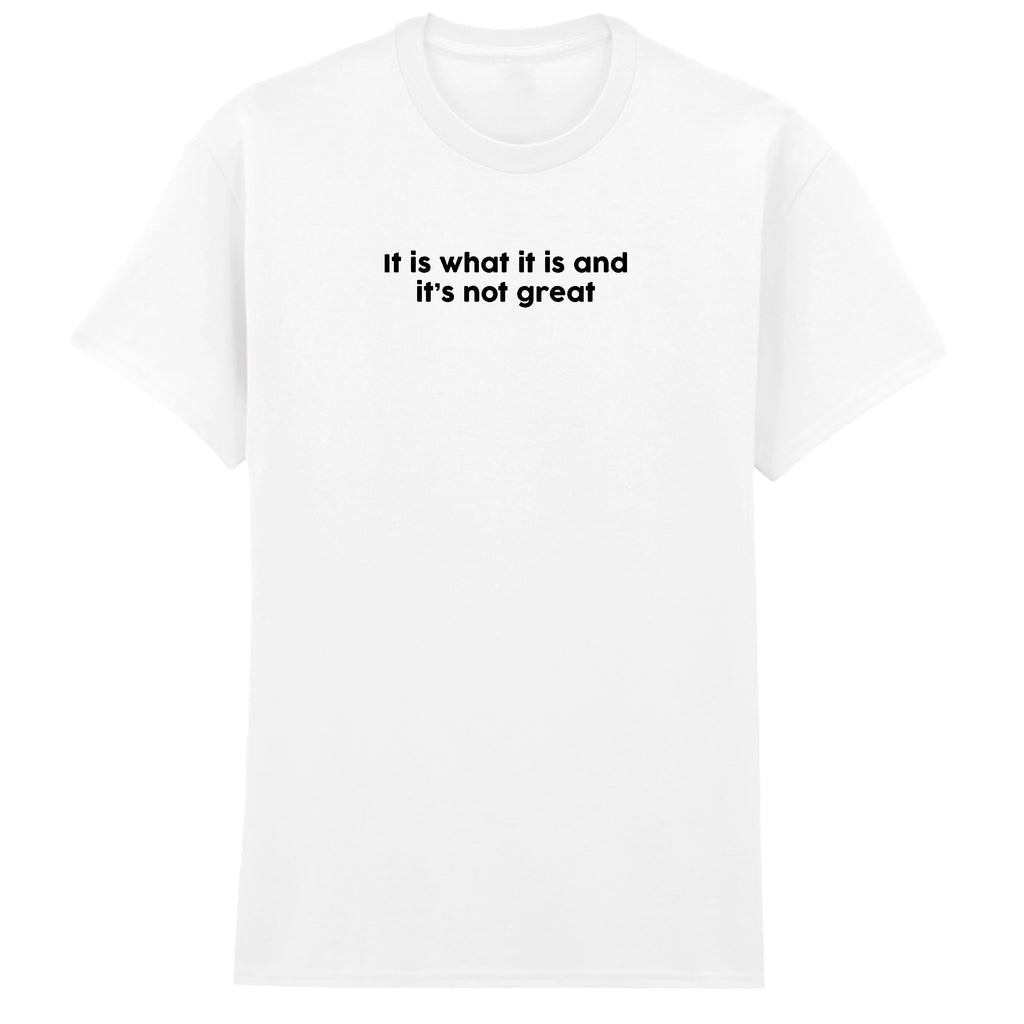 IT IS WHAT IT IS T-SHIRT