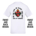 JESUS OF SUBURBIA FRONT AND BACK T-SHIRT