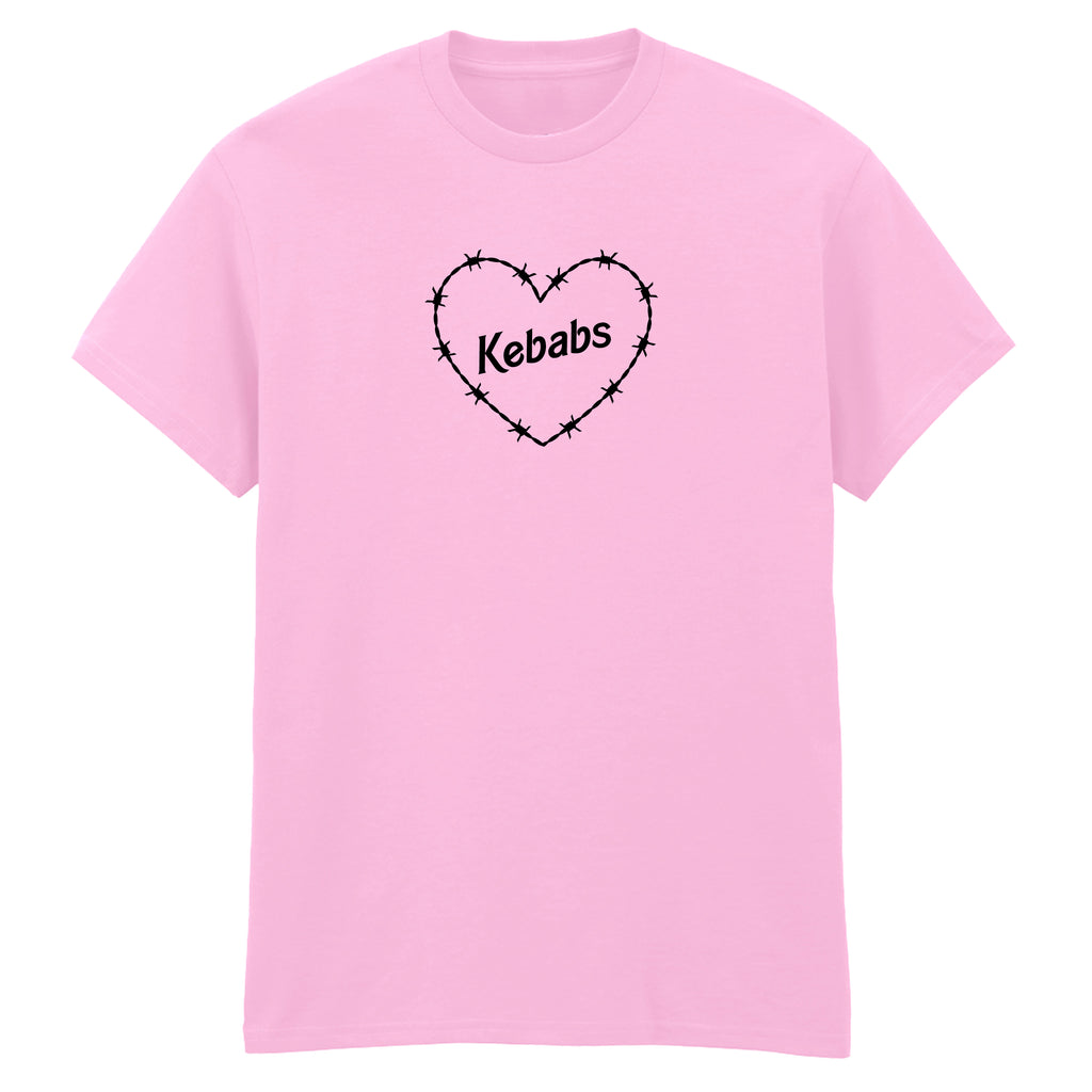 KEBABAS BARBED HEART T-SHIRT