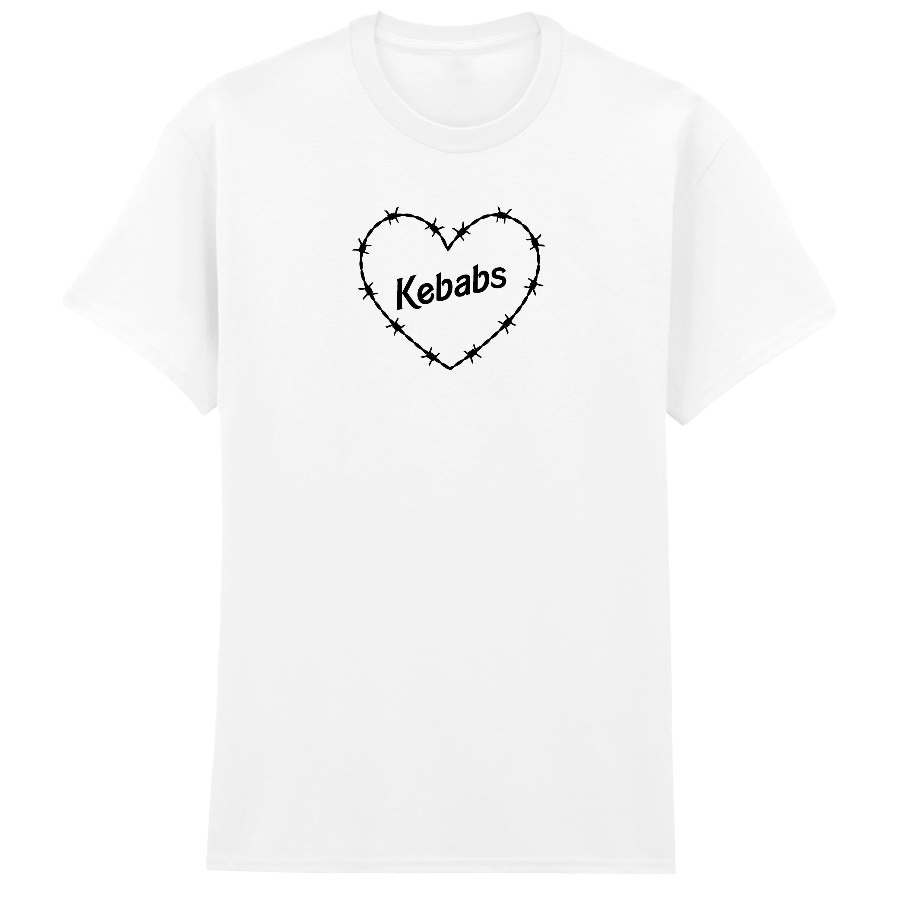 KEBABAS BARBED HEART T-SHIRT
