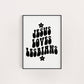 JESUS LOVES LESBIANS PRINT