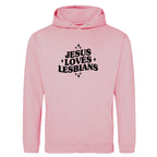 JESUS LOVES LESBIANS HOODIE
