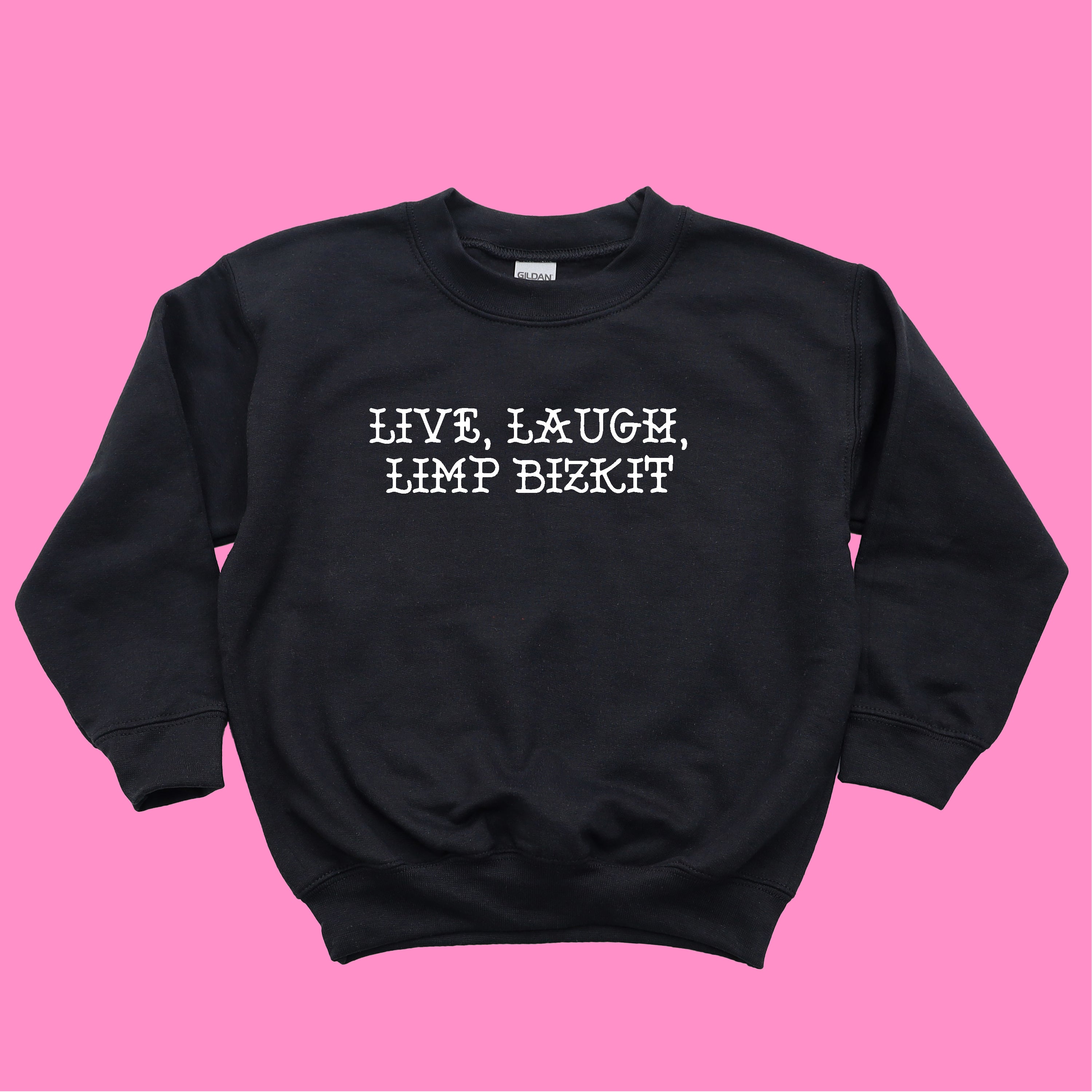 LIVE, LAUGH, LIMP BIZKIT KIDS SWEATSHIRT