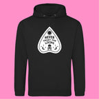 NEVER TRUST THE LIVING HOODIE