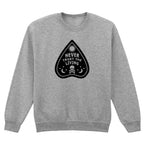 NEVER TRUST THE LIVING SWEATSHIRT