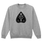 NEVER TRUST THE LIVING SWEATSHIRT