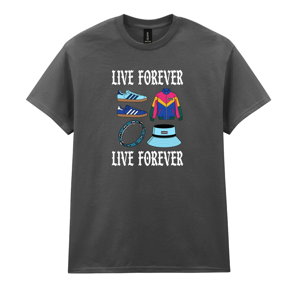 LIVE FOREVER OASIS T-SHIRT