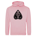 NEVER TRUST THE LIVING HOODIE