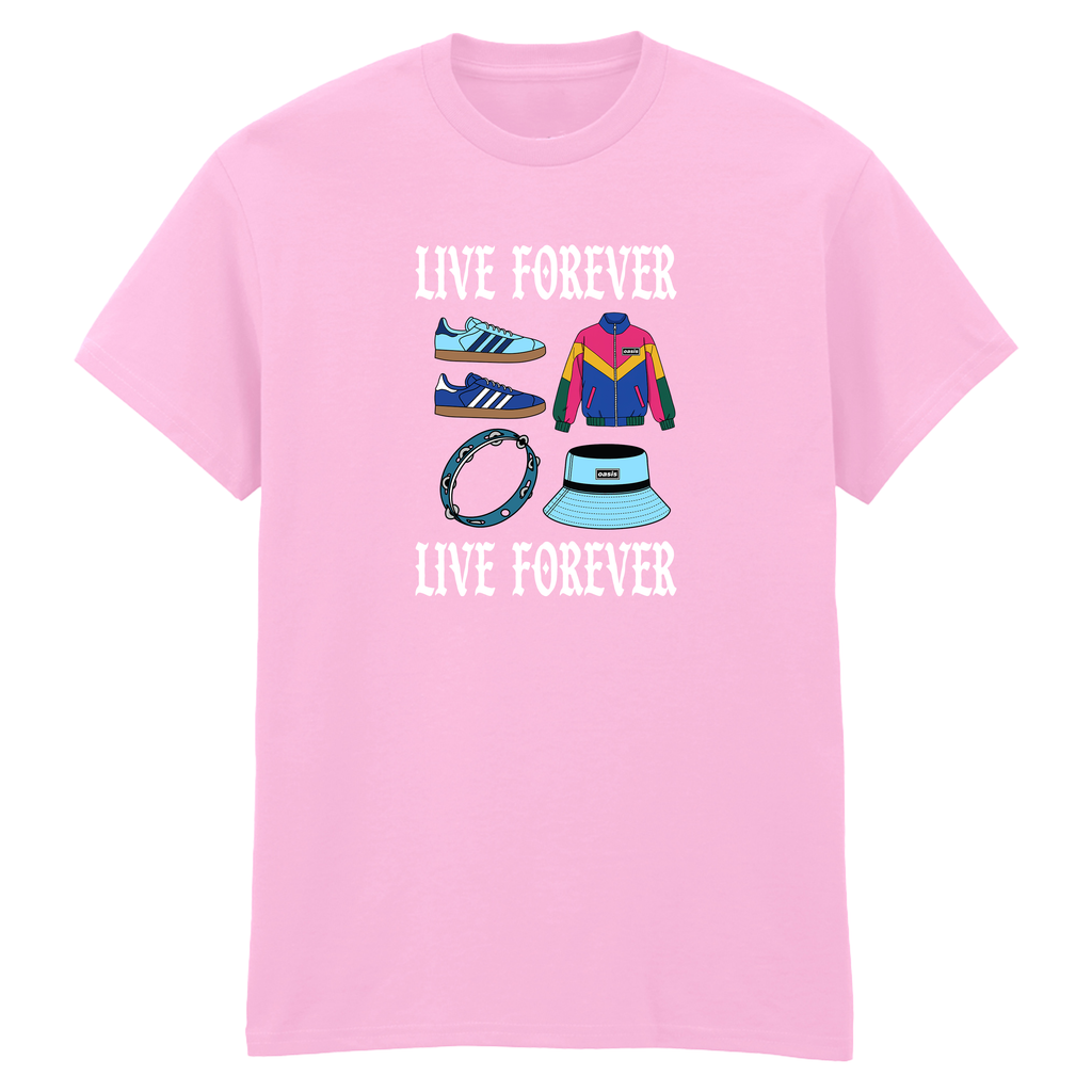 LIVE FOREVER OASIS T-SHIRT
