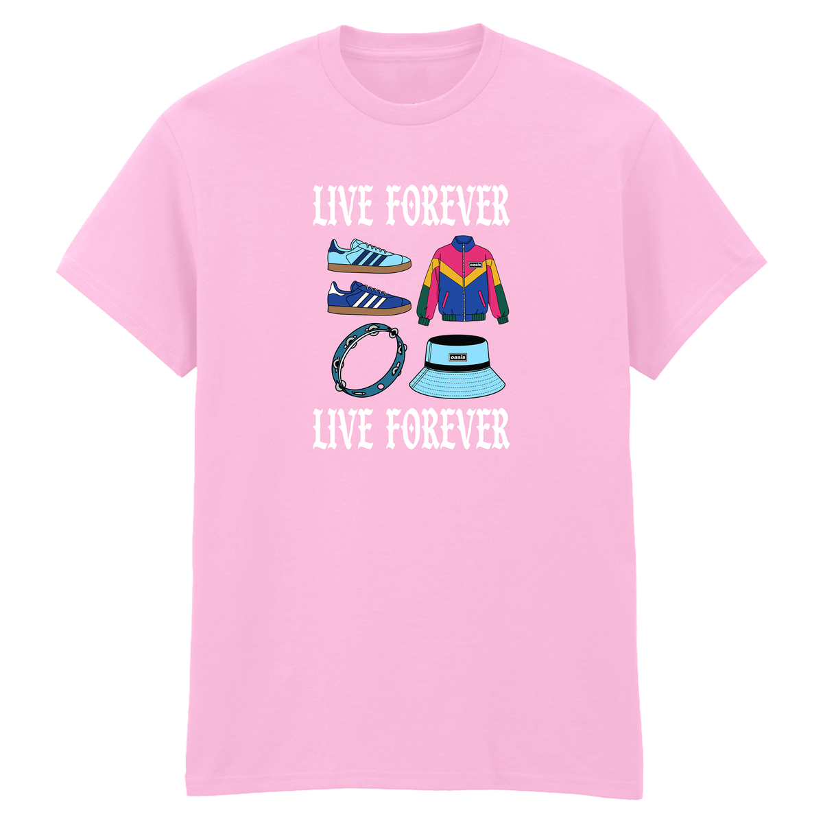 LIVE FOREVER OASIS T-SHIRT